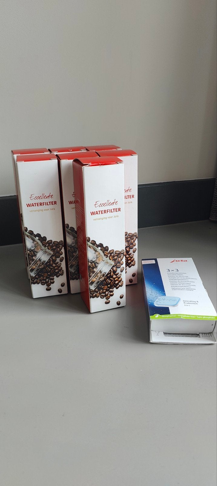 7x Waterfilters voor Jura koffiemachines (diverse modellen), Huis en Inrichting, Keuken | Keukenbenodigdheden, Ophalen of Verzenden