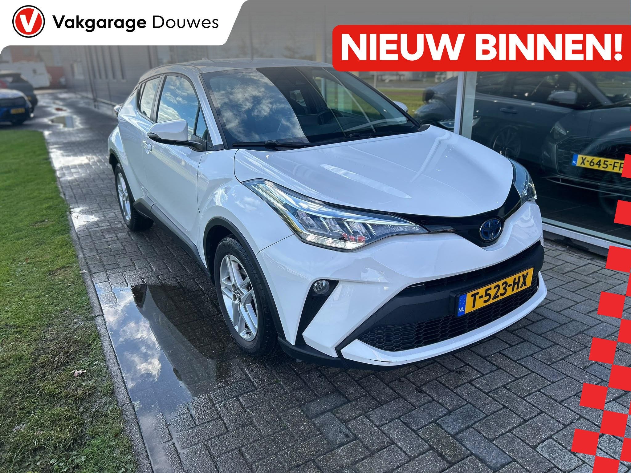 Toyota C-HR 1.8 Hybrid Active |Automaat|DOH|Camera, Auto's, Stof, Euro 6, 4 cilinders, Verwarmde buitenspiegels