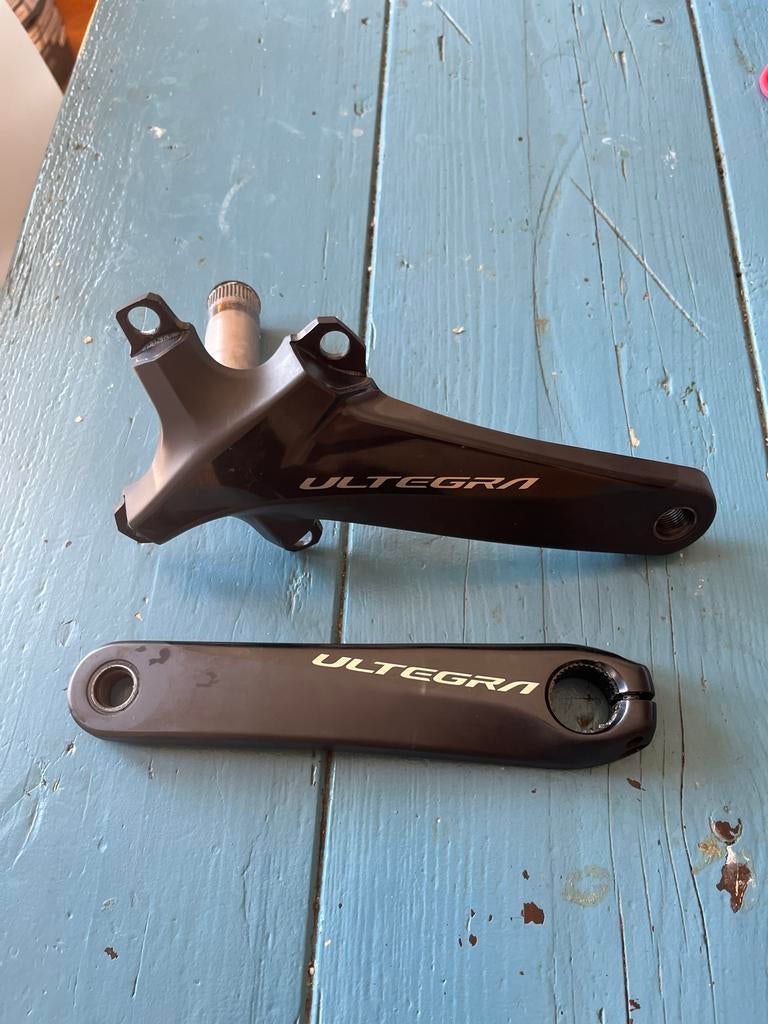 Shimano Ultegra R8000 11s Crankarmen 172.5mm, Crankstel of Pedalen, Gebruikt, Ophalen of Verzenden, Aluminium