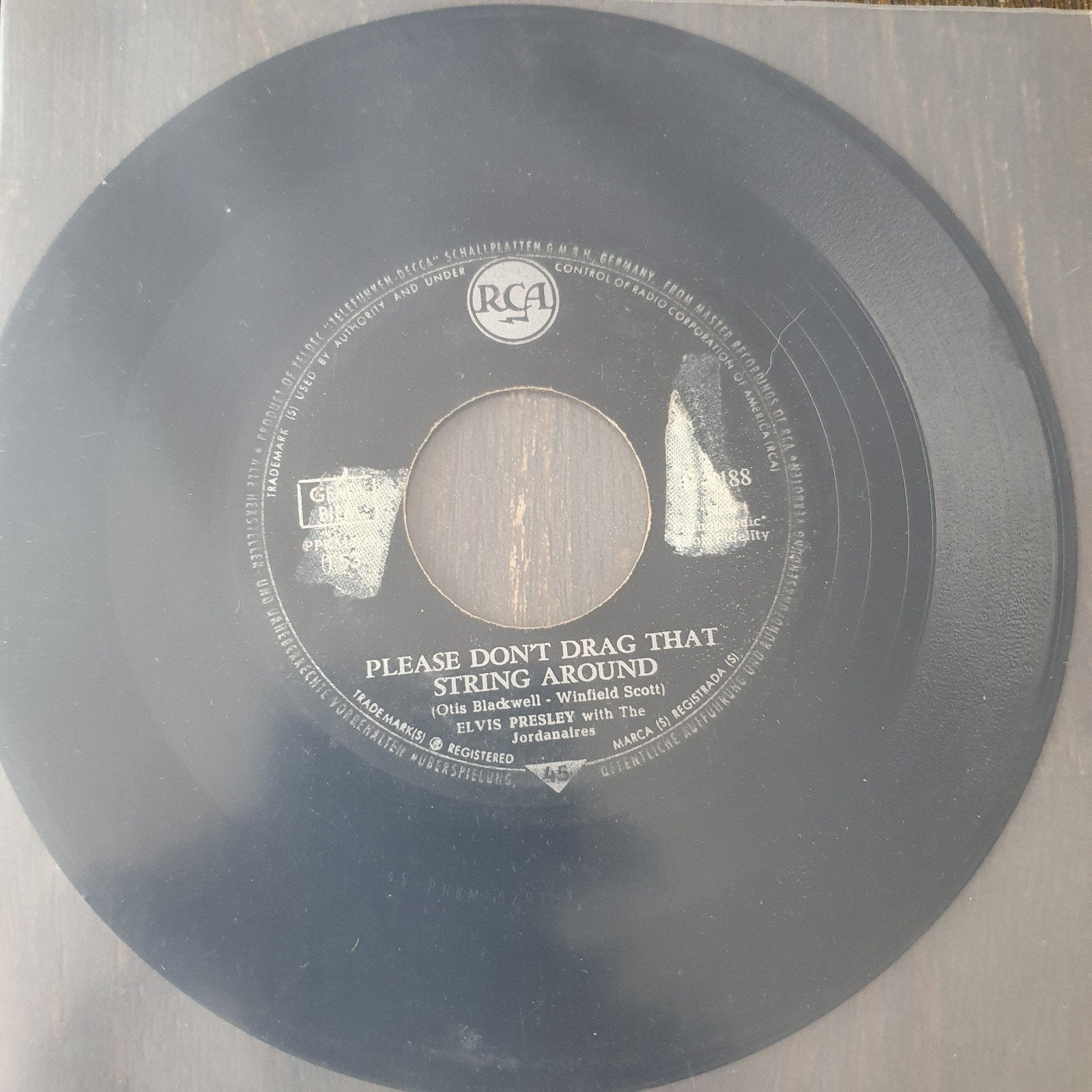 Elvis Presley - Please Don't Drag That String Around (Vinyl), Cd's en Dvd's, Ophalen, Gebruikt, 7 inch, Pop