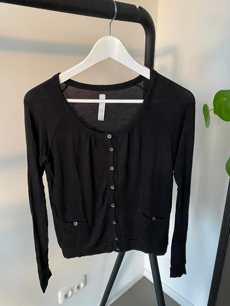 Vest van Zara, Ophalen of Verzenden, Zo goed als nieuw, Maat 36 (S), Zwart