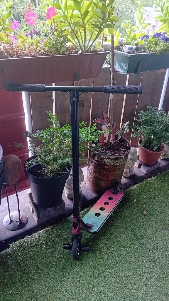 custom stunt step, Fietsen en Brommers, Steps, Ophalen, Gebruikt, Gewone step, Overige merken