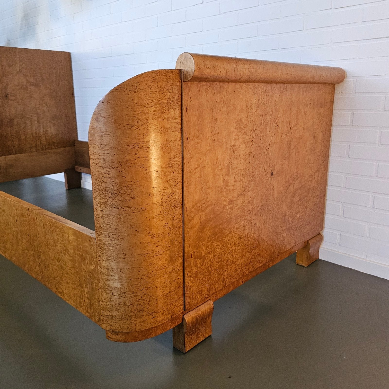 Art Deco Bed - jaren 20 / 30, Ophalen of Verzenden