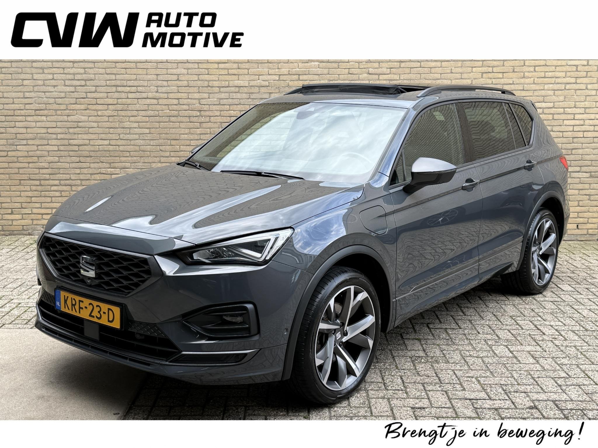 SEAT Tarraco 1.4 TSI e-Hybrid PHEV FR | Trekhaak | Panoramad, Auto's, Stof, 4 cilinders, Hybride Elektrisch/Benzine, 13 kWh