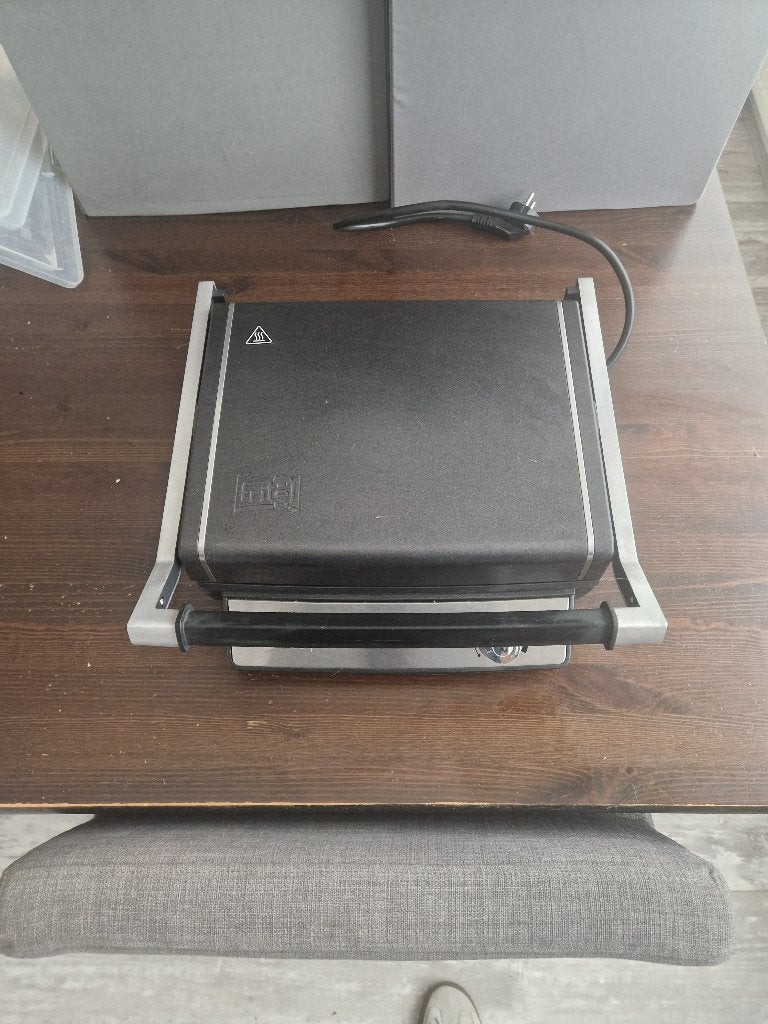Grill, Ophalen, Uitneembare platen, Zo goed als nieuw