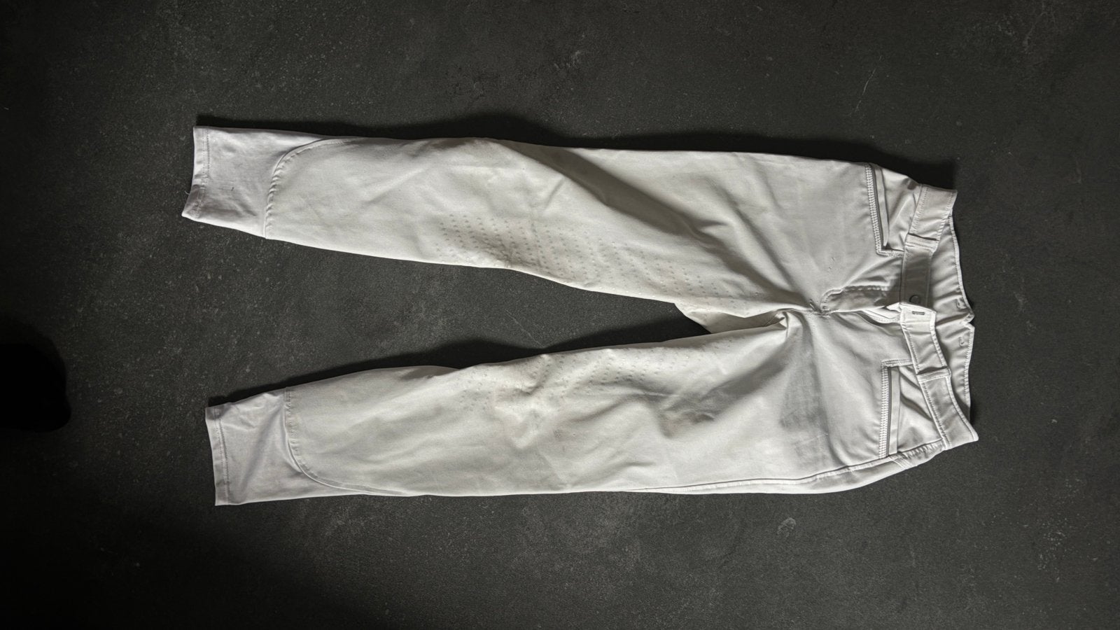 Witte rijbroeken maat 40+42, Maat 38/40 (M), Wit, Ophalen of Verzenden, Zo goed als nieuw