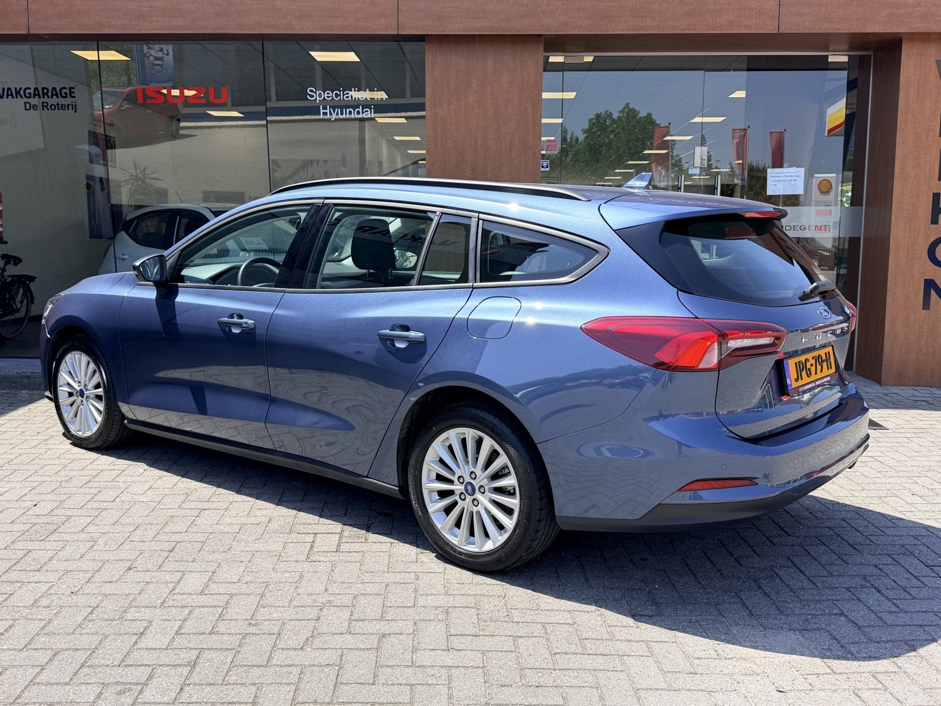 Ford FOCUS Wagon 1.0 EcoBoost Connected Stoel/Stuur/Voorruit, Auto's, 12 maanden, Gebruikt, Euro 6, Blauw