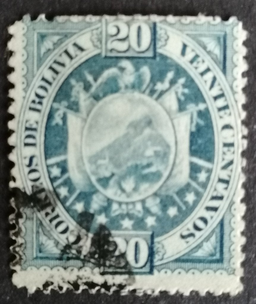 Bolivia nr. 43, Ophalen of Verzenden, Gestempeld, Zuid-Amerika