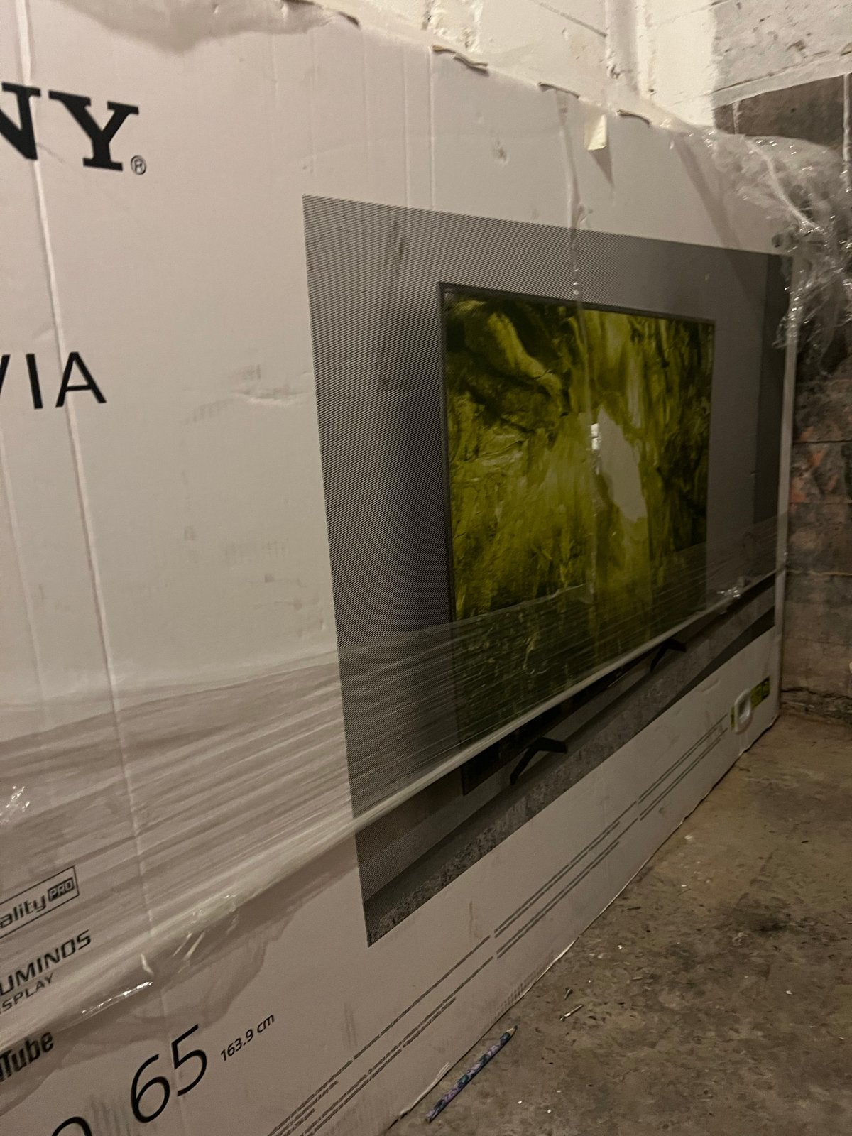 Sony Bravia X70 65 inch 4K Smart TV - Voor onderdelen/repara, Audio, Tv en Foto, Televisies, Ophalen of Verzenden, 4k (UHD), Smart TV