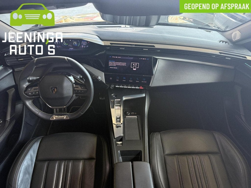 Peugeot 308 1.6 PlugInHybrid 180 GT Pack Business|360Camera|, Auto's, Gebruikt, 4 cilinders, 181 pk, Zwart
