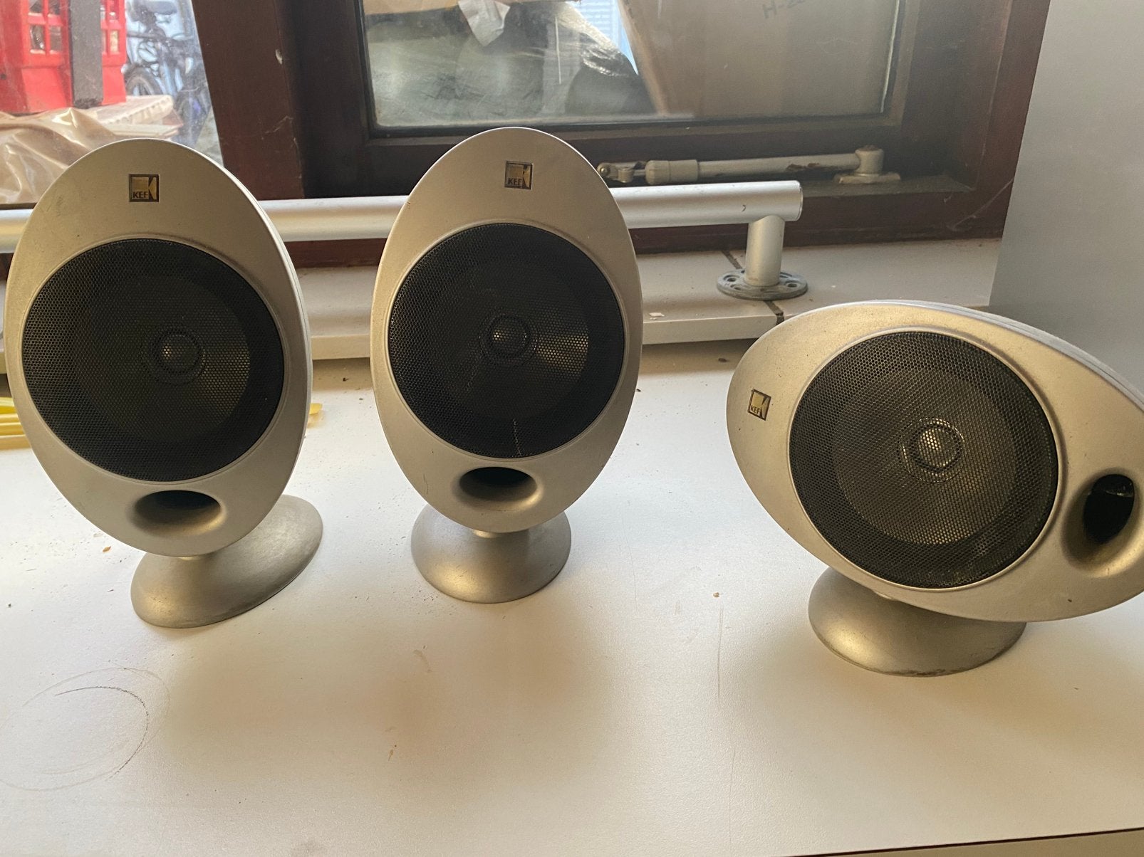 Kef surround speakers, Gebruikt, 70 watt of meer, 5.1-systeem, Overige spelers