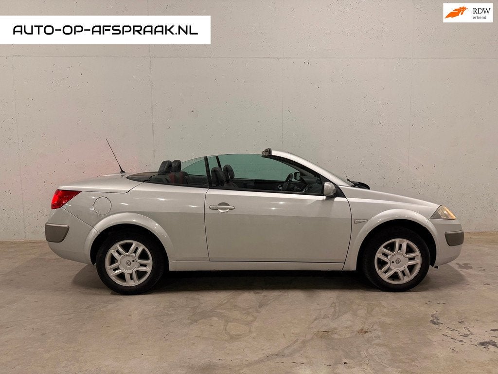 Renault Mégane Coupé-Cabriolet 1.6-16V Automaat Leer Apple, Auto's, Renault, Gebruikt, 1340 kg, 4 cilinders, Cabriolet