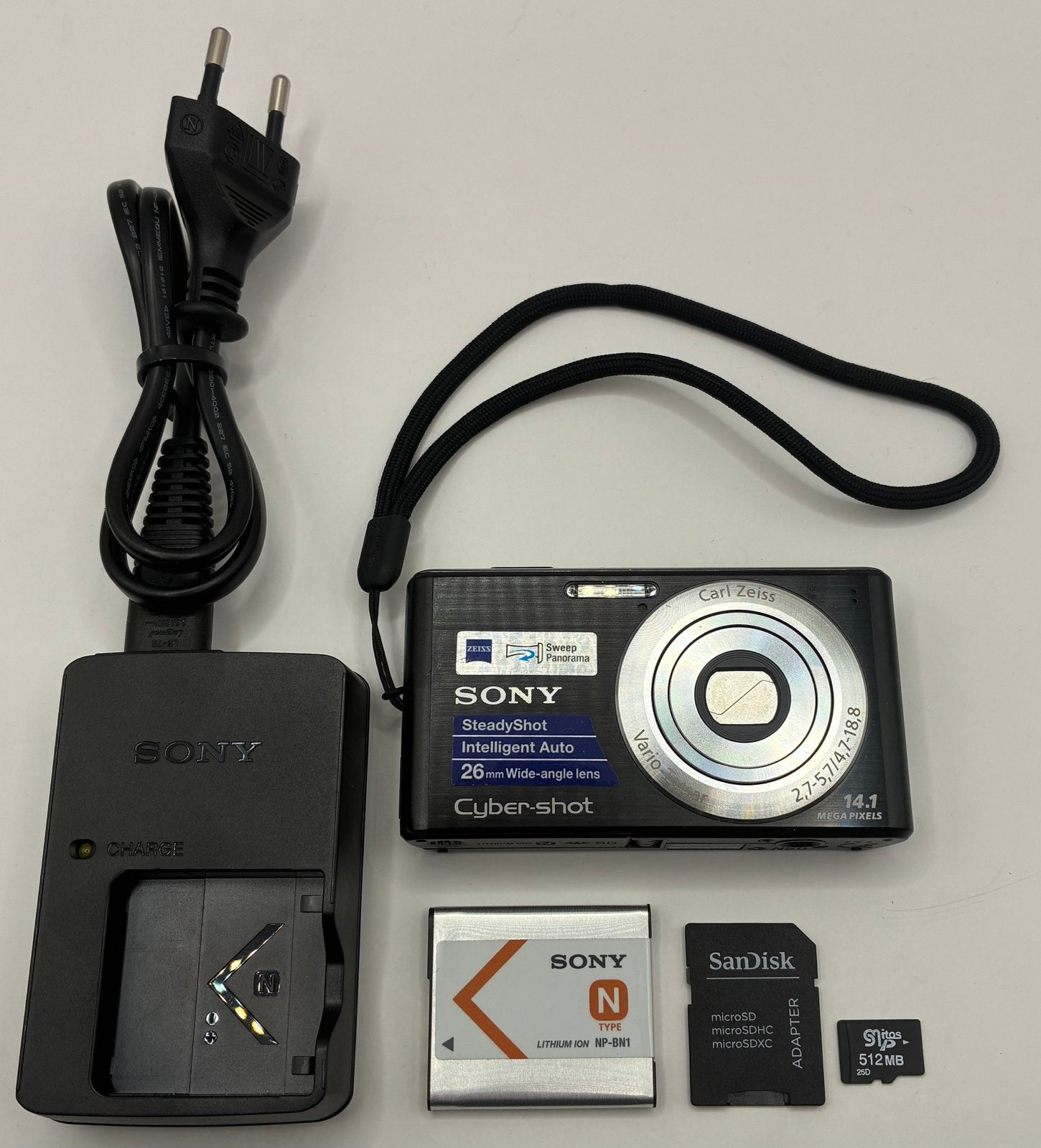Sony Cyber-shot DSC-W530 - compact camera, Ophalen of Verzenden, Zo goed als nieuw, Sony, 8 keer of meer
