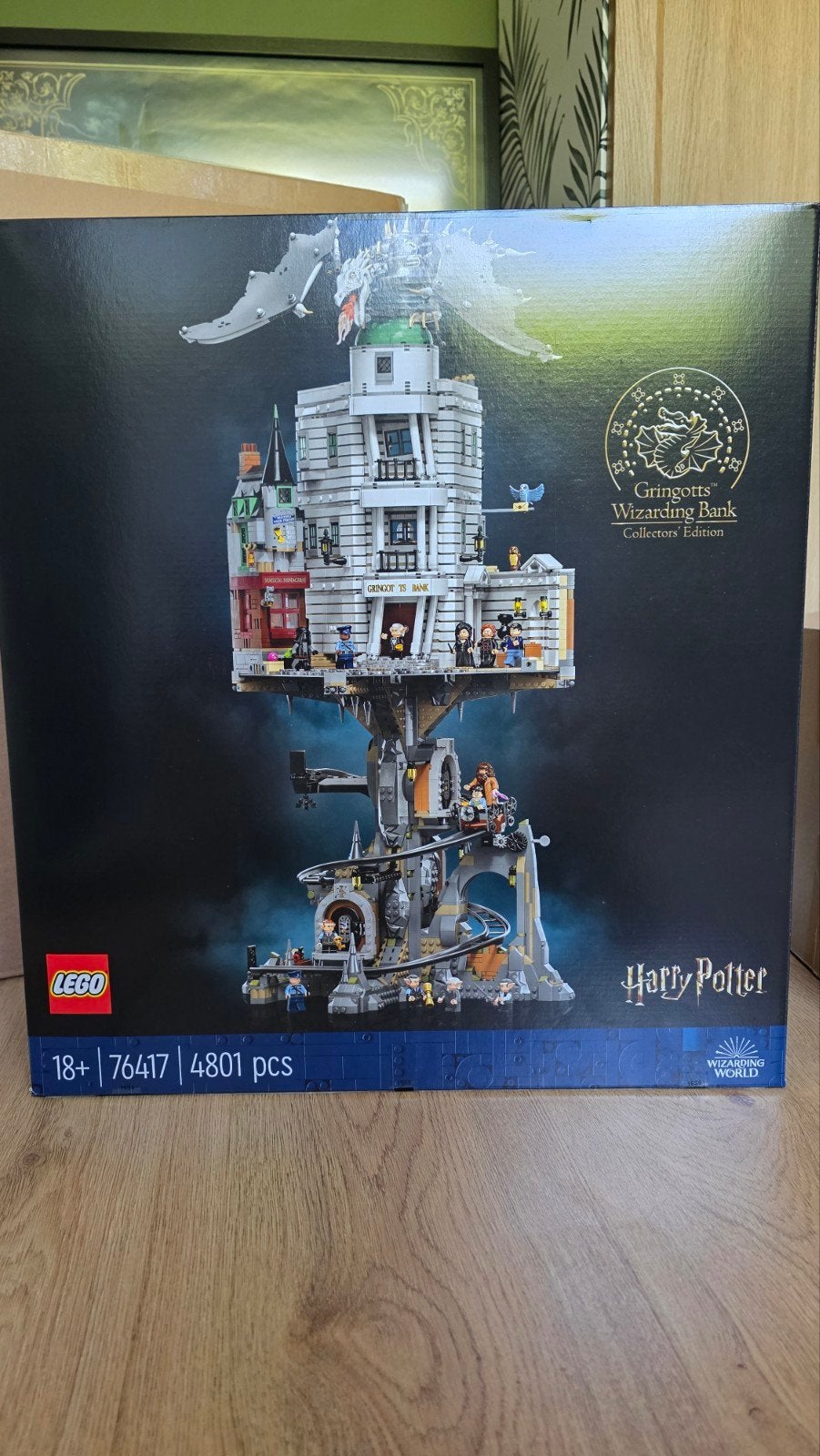 SEALED - LEGO Gringotts Wizarding Bank 76417, Ophalen, Complete set, Compleet, Lego