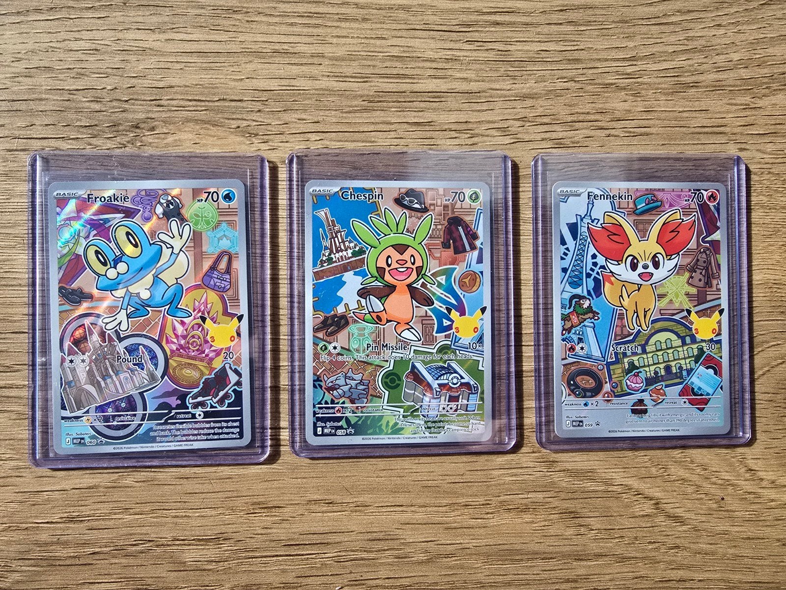 Pokemon celebrations serie 3., Ophalen of Verzenden, Zo goed als nieuw, Meerdere plaatjes