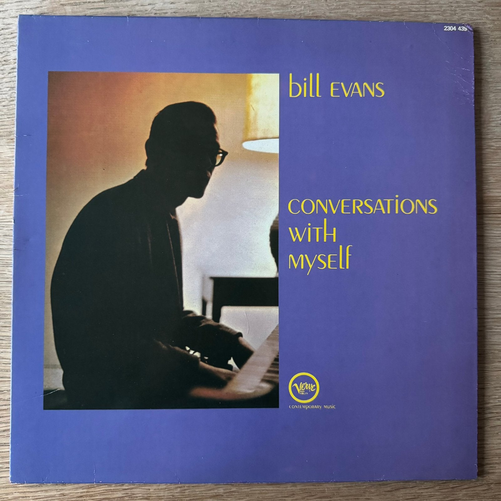Bill Evans Conversations With Myself LP Vinyl 1980 France, LP, Gebruikt, Ophalen of Verzenden, Gatefold hoes