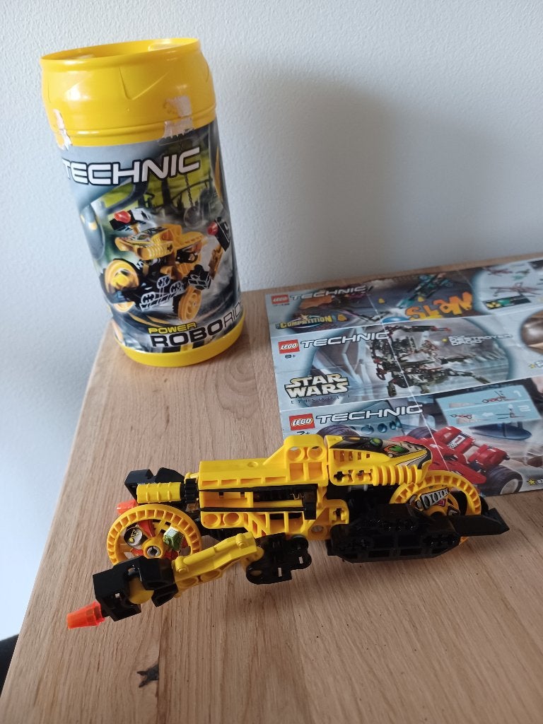 Lego Technic 8514 Power Roborider, Lego, Ophalen of Verzenden, Technic, Complete set