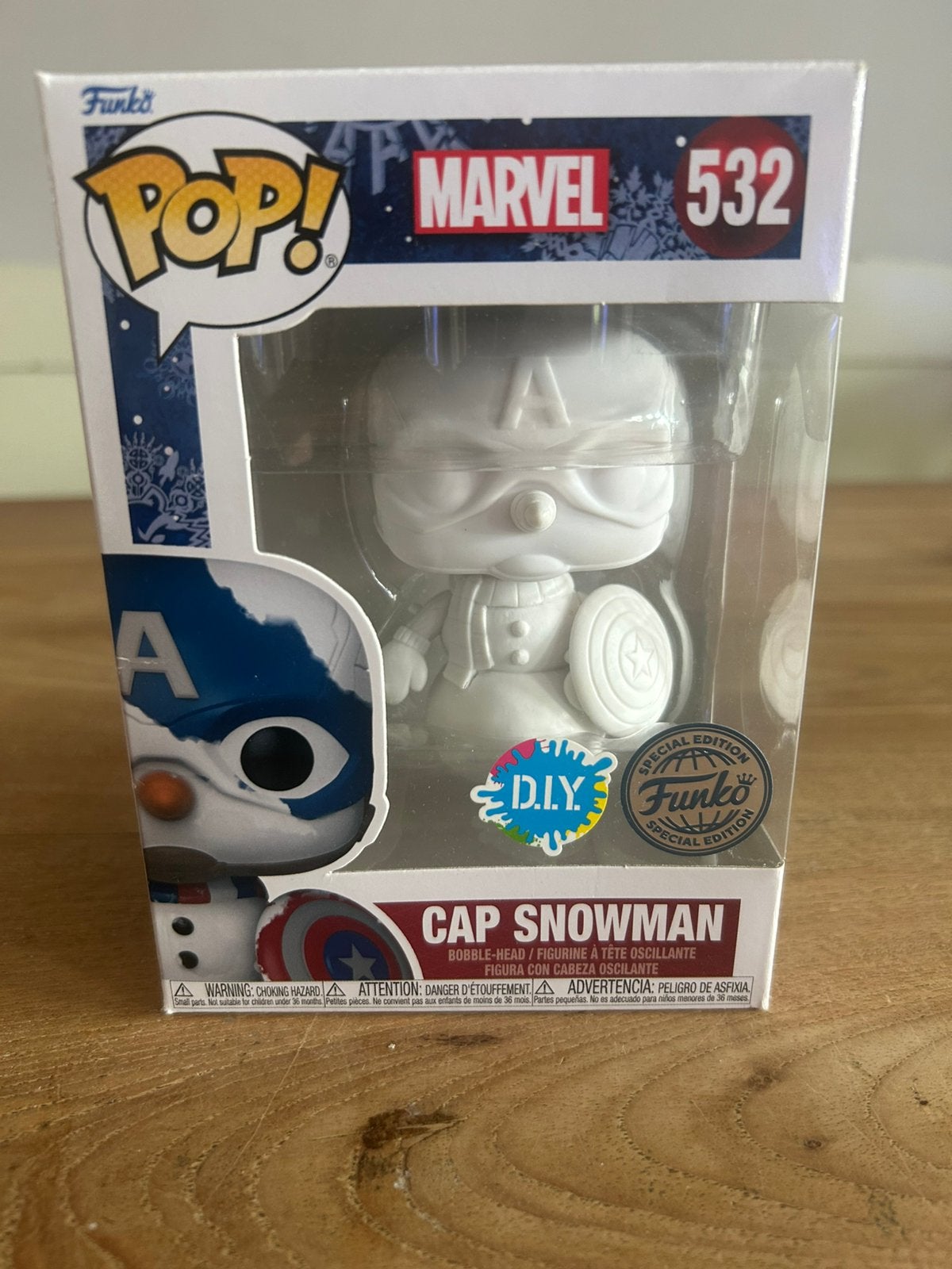 Cap Snowman DIY Funko Pop #532, Ophalen of Verzenden, Zo goed als nieuw