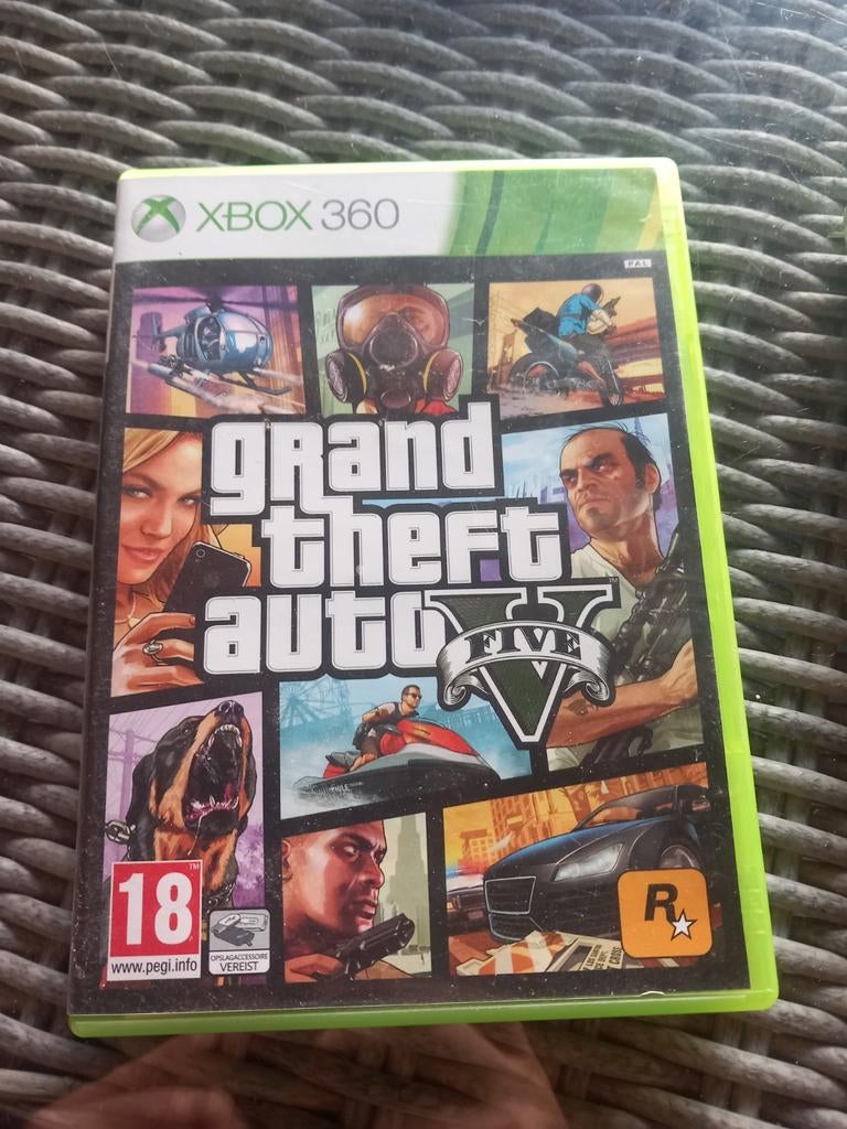 Grand Theft Auto V (GTA 5) Xbox 360, Avontuur en Actie, Online, Gebruikt, Vanaf 18 jaar