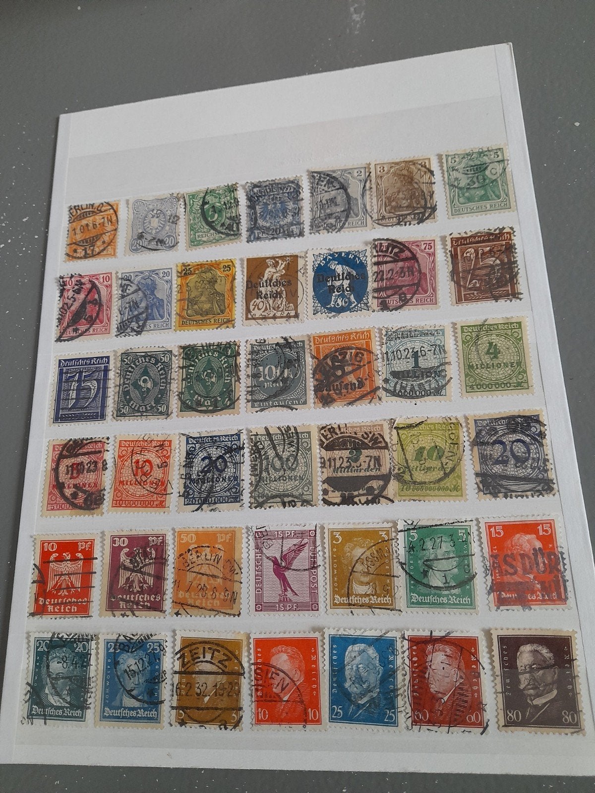 Kaveltje postzegels Duitse Rijk, Ophalen of Verzenden, Buitenland
