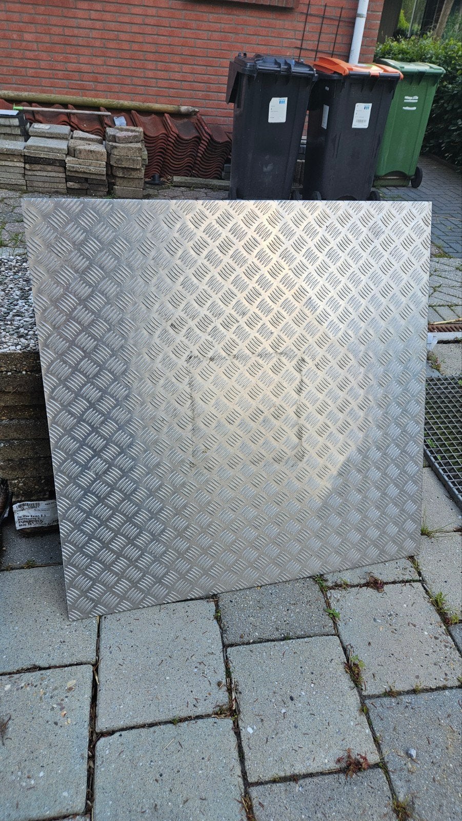 Aluminium traanplaat, Ophalen of Verzenden, Aluminium
