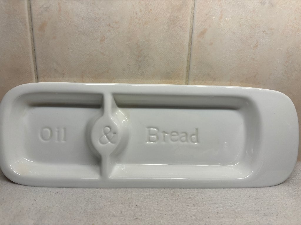 Italiaanse Oil & Bread Schaal (2), Antiek en Kunst, Ophalen of Verzenden