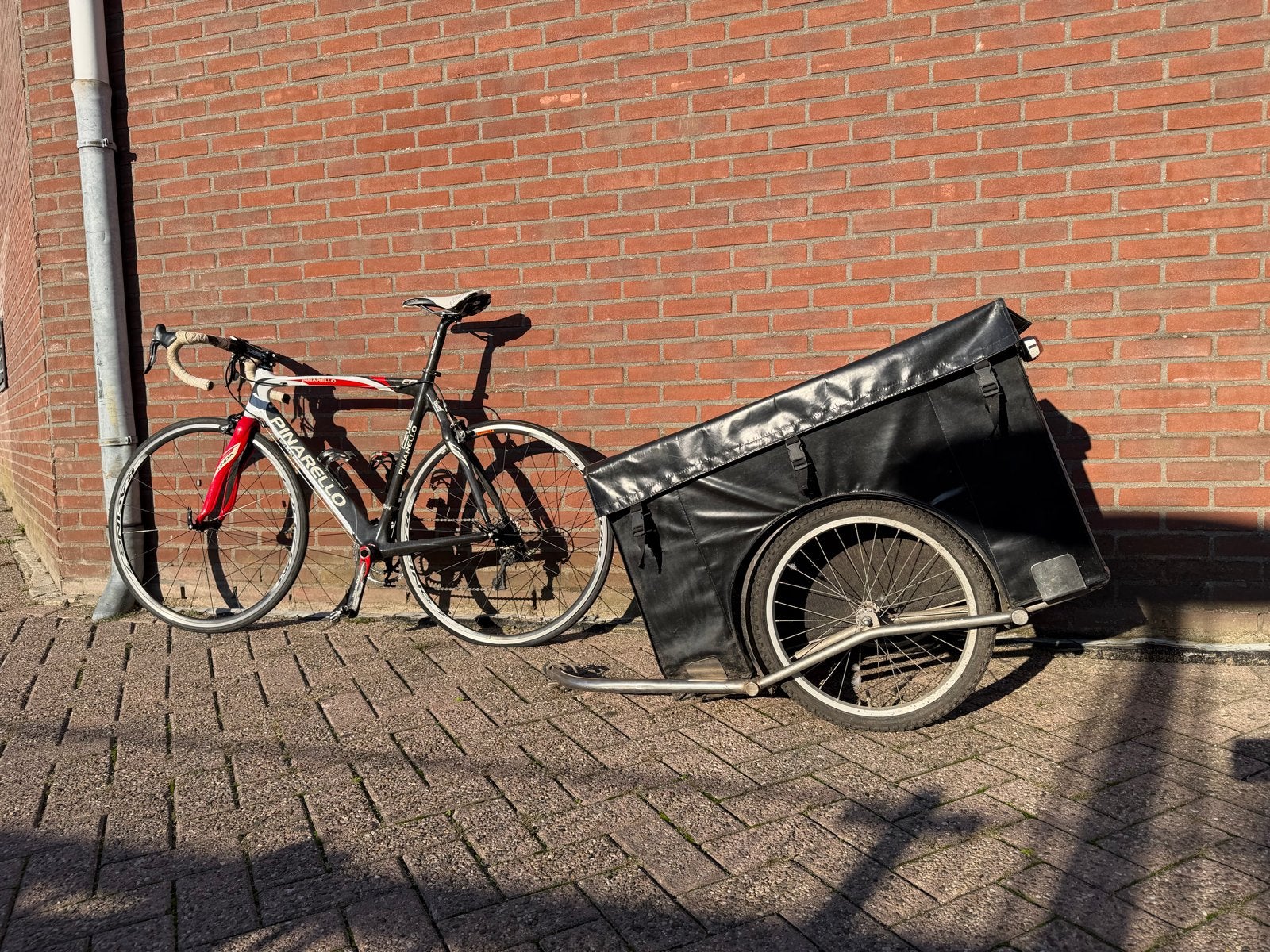 Praktische fietskar voor hond/hobby- Gebruikt, Fietsen en Brommers, Ophalen, Gebruikt, Bagagekar, 20 tot 40 kg