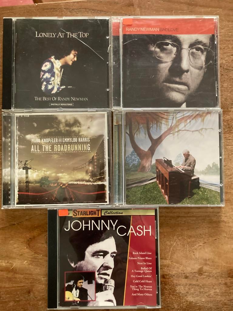 CD Collectie: Randy Newman, Mark Knopfler, Johnny Cash, Ophalen of Verzenden, Gebruikt