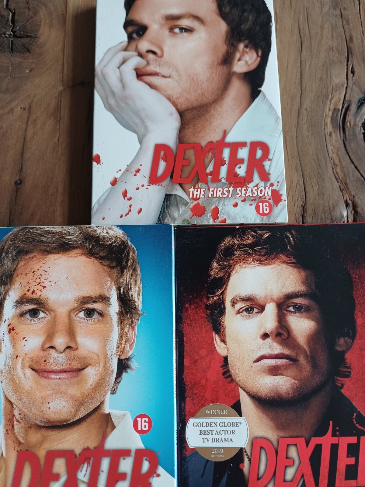 Dexter - Seizoen 1, 2 en 3, Psychologische thriller, Vanaf 16 jaar, Nederlands, Inclusief doosje