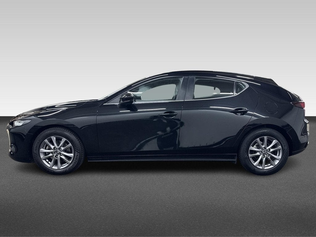 Mazda 3 2.0 e-SkyActiv-X M Hybrid 186, Auto's, Mazda, Voorwielaandrijving, 1998 cc, Gebruikt, Zwart