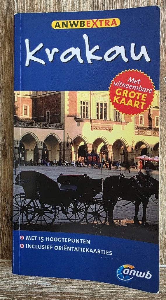 ANWB Extra Krakau - Polen, Boeken, ANWB, Europa, Ophalen of Verzenden, Zo goed als nieuw