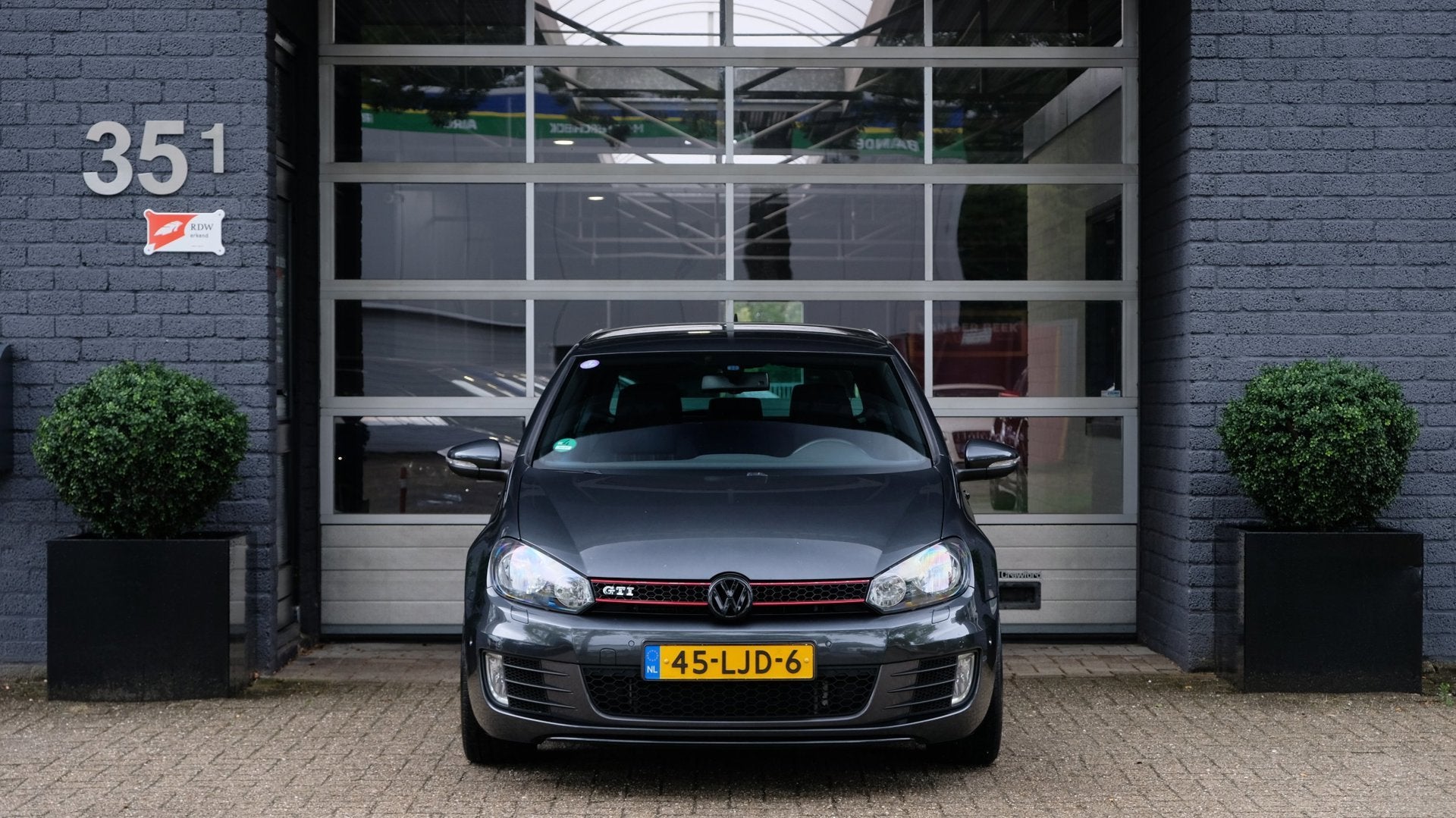 Volkswagen Golf 2.0 GTI 211PK DSG Navi Led, Euro 5, Stof, Gebruikt, Zwart