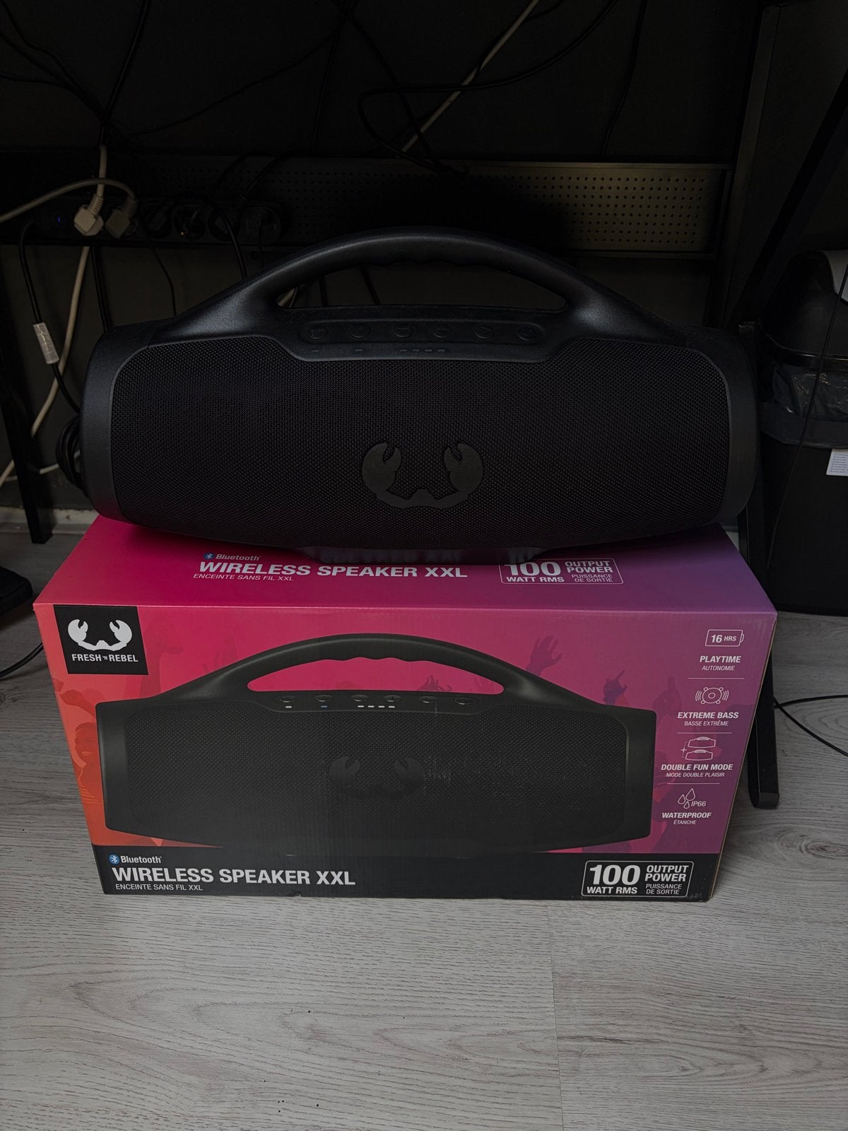 Fresh 'n Rebel Wireless Speaker XXL met Extreme Bass, Ophalen of Verzenden, Zo goed als nieuw, Draagbare speaker, Bluetooth