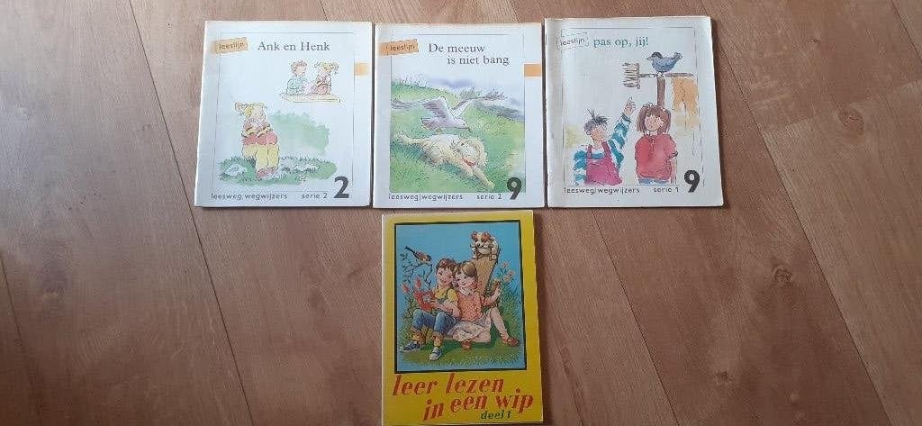 4 x leren lezen 3 x leeslijn 1x leer lezen in een wip deel 1, Boeken, Gelezen, Non-fictie, Diverse auteurs, Ophalen of Verzenden