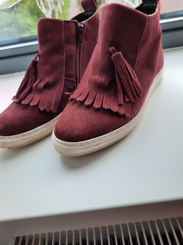 schoenen, Kleding | Dames, Ellos, Verzenden, Rood, Sneakers of Gympen