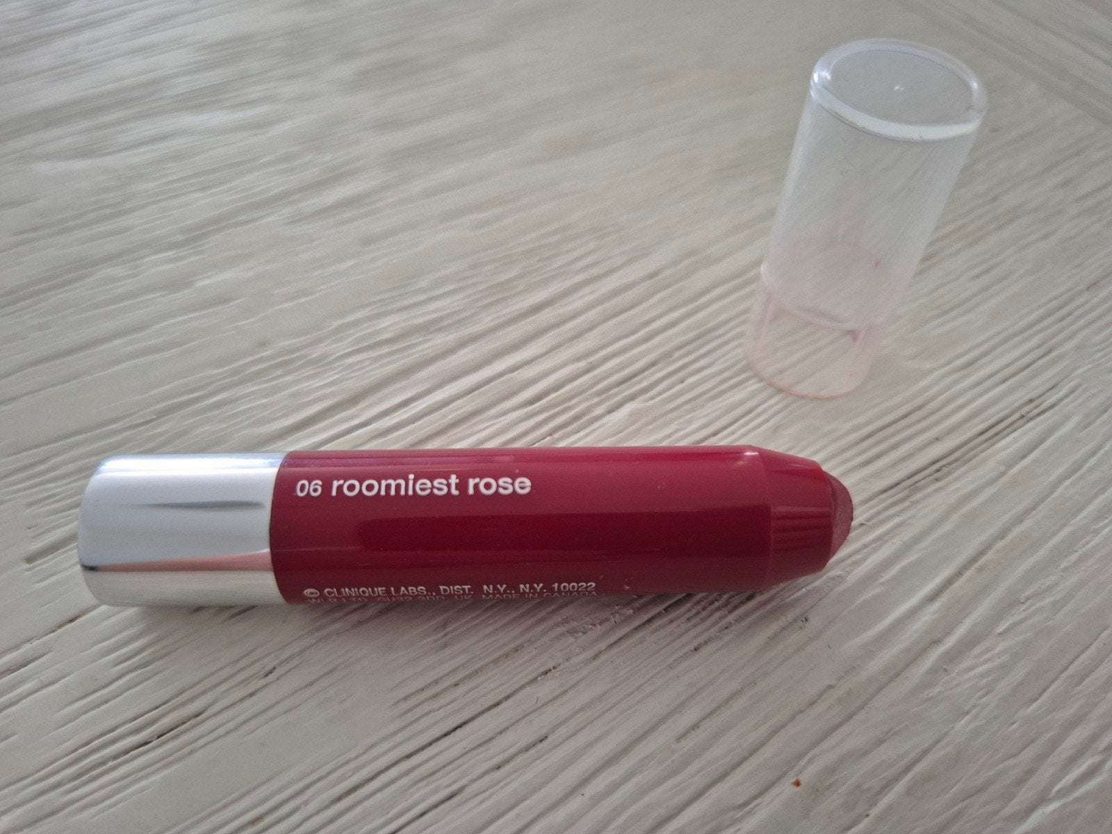 Clinique Chubby Stick Intense - 06 Roomiest Rose, Lippen, Ophalen of Verzenden, Zo goed als nieuw, Make-up