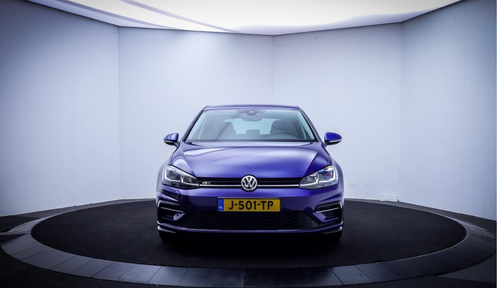 Volkswagen Golf 1.4 TSI R-LINE Highline Business FULL LED |, Gebruikt, 4 cilinders, Blauw, Alcantara