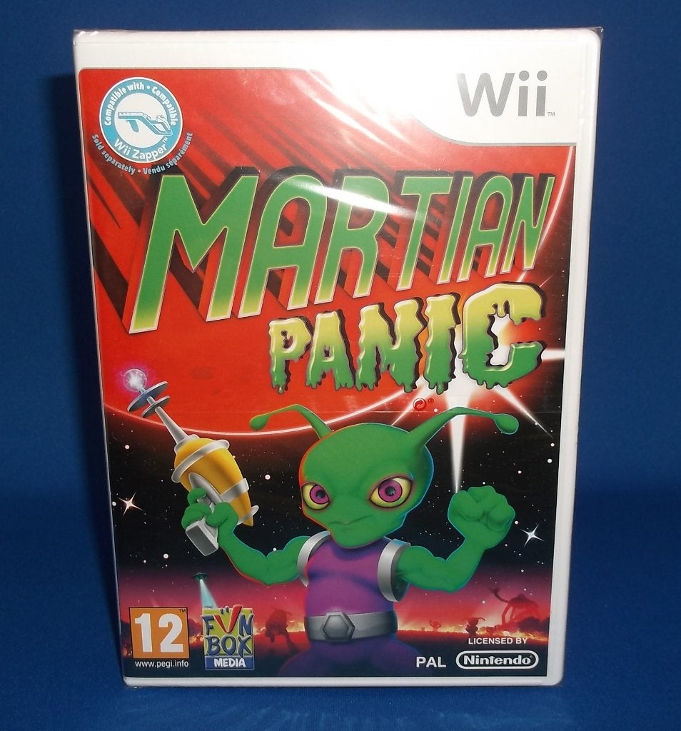 Martian Panic (Nintendo Wii) NIEUW / SEALED!, Shooter, Verzenden, Nieuw, 3 spelers of meer