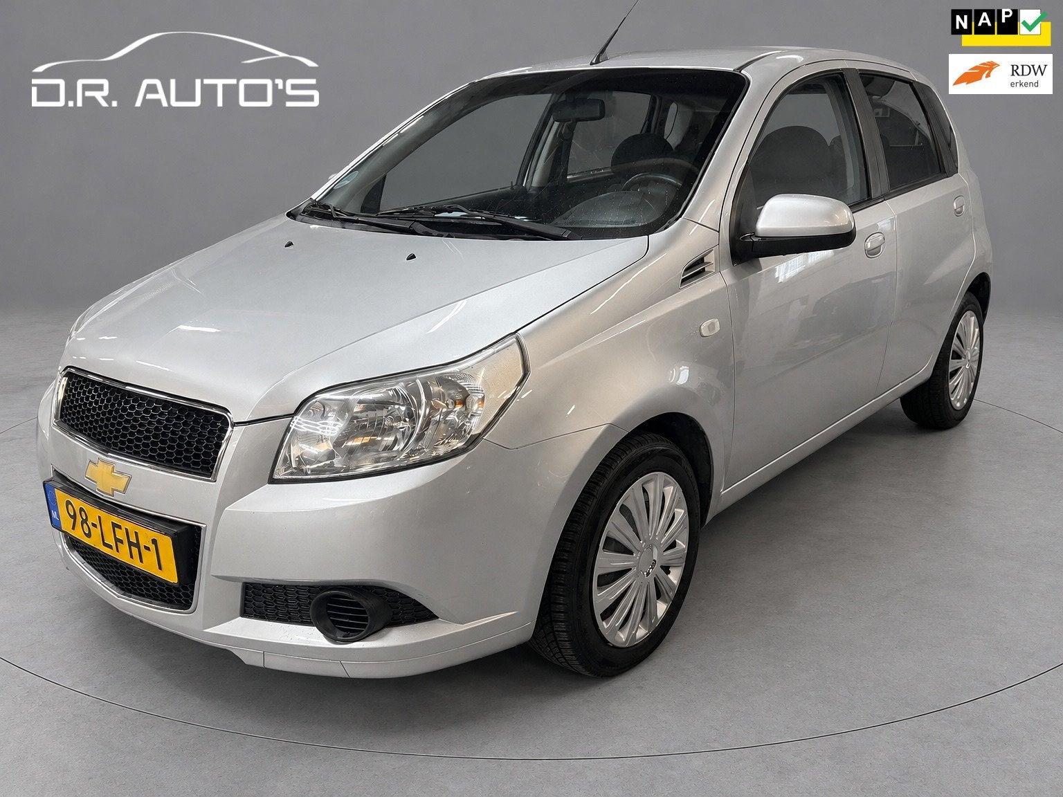 Chevrolet Aveo 1.2 16V LS | Apple CarPlay, Auto's, Voorwielaandrijving, Stof, 4 cilinders, 400 kg