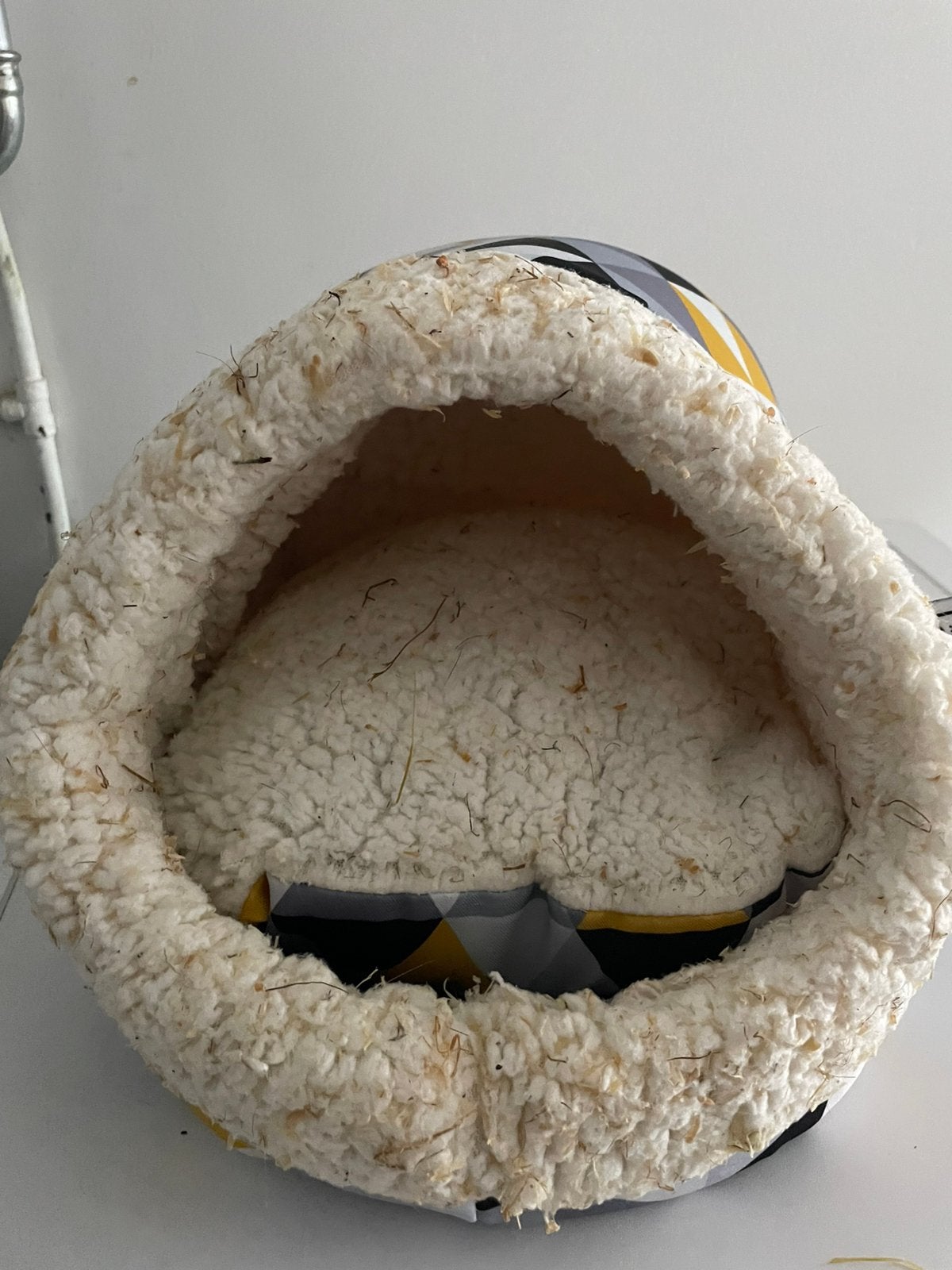 Fleecehuis voor konijn of cavia, Ophalen, Zo goed als nieuw, Transportkoffer of -box