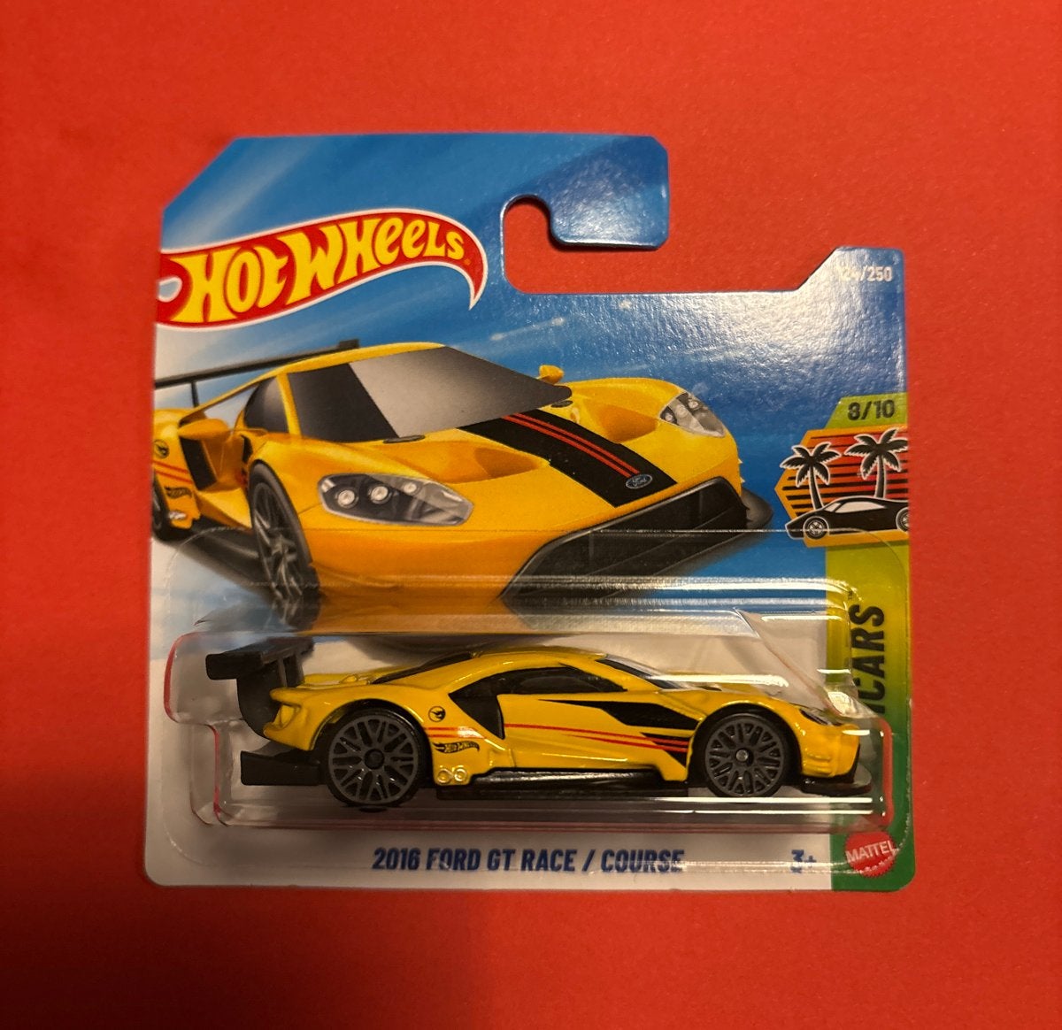 Hot Wheels 2016 Ford GT Race - Treasure Hunt (TH), Hobby en Vrije tijd, Ophalen of Verzenden, Nieuw, Auto