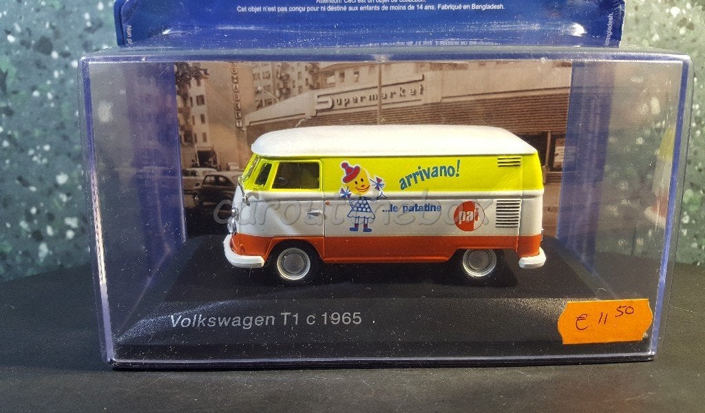 Volkswagen VW T1c 1965 ARIVANO 1:43 Atlas, Verzenden, Nieuw, Auto, Overige merken