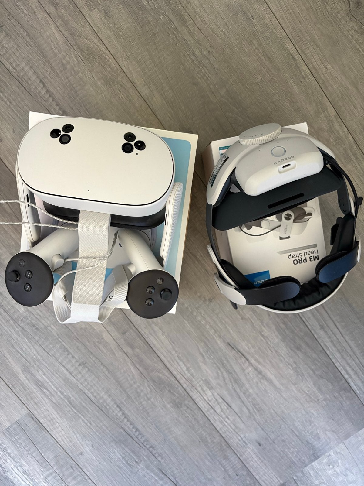 Meta Quest 3s (256GB)VR-headset met BoboVR M3 Pro Head Strap, Spelcomputers en Games, Verzenden, Zo goed als nieuw, VR-bril, Overige platformen