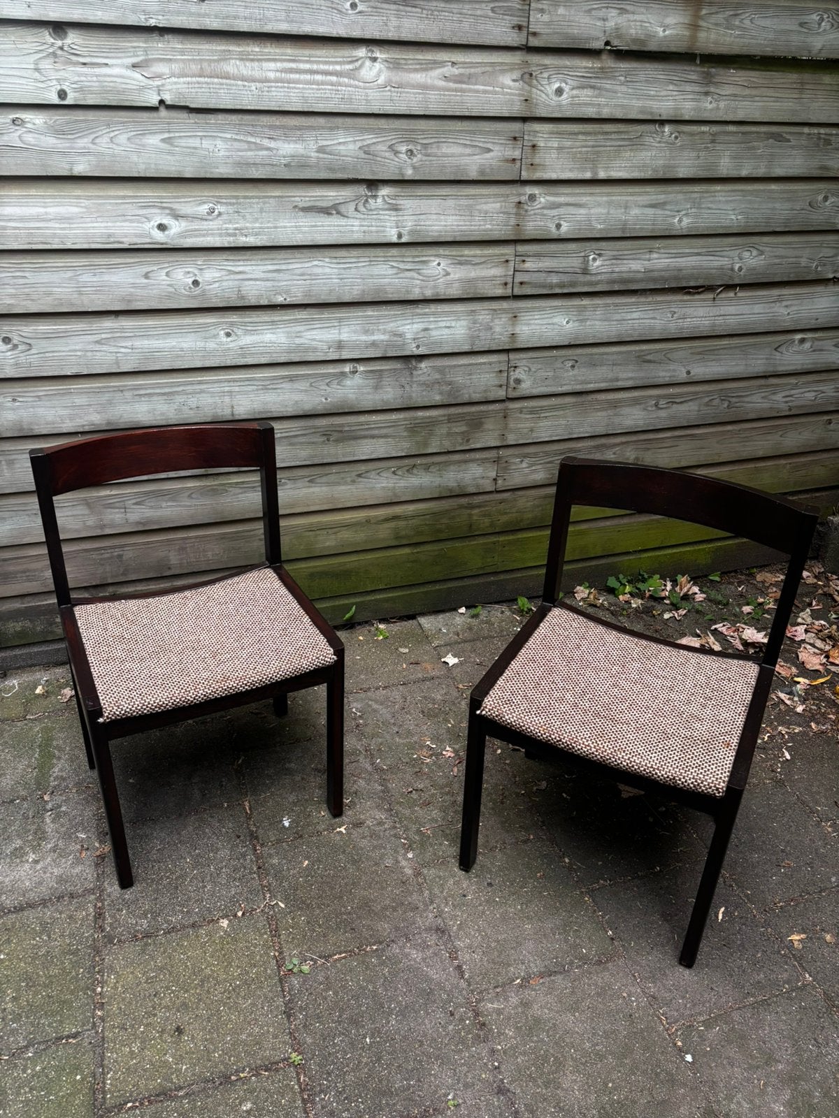 Vintage stoelen, Ophalen, Gebruikt, Twee