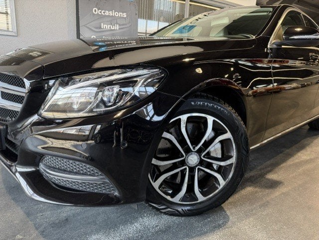 Mercedes-Benz C-klasse 350 e Lease Edition|Navi|Camera|Dakra, Dealer onderhouden, Achterwielaandrijving, Gebruikt, Zwart