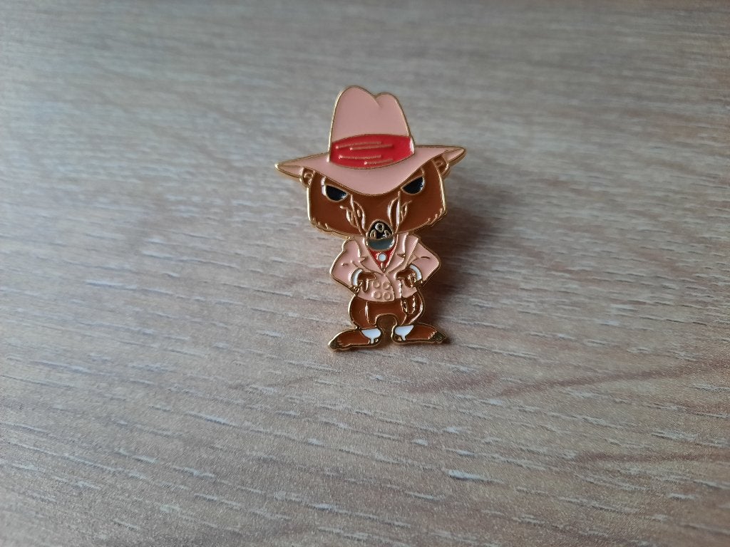 1 mooie pin van Smart Weazel uit Roger Rabbit te koop, Verzamelen, Ophalen of Verzenden, Nieuw, Overige onderwerpen, Speldje of Pin