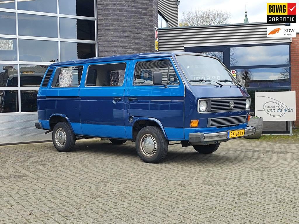 Volkswagen Transporter Kombi 1.9 57kW 8 persoons, Auto's, Volkswagen, Voorwielaandrijving, Gebruikt, Blauw, Origineel Nederlands