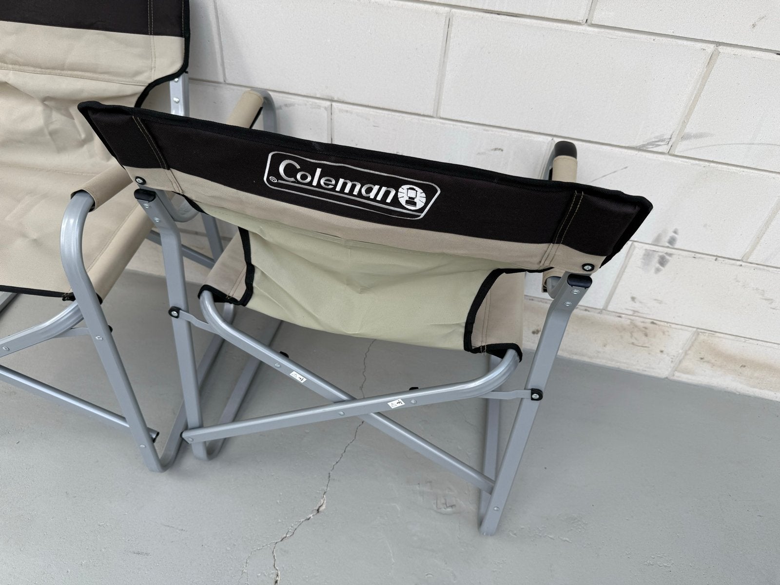 Coleman regisseur stoelen - Set van 2, Caravans en Kamperen, Ophalen, Zo goed als nieuw, Campingstoel