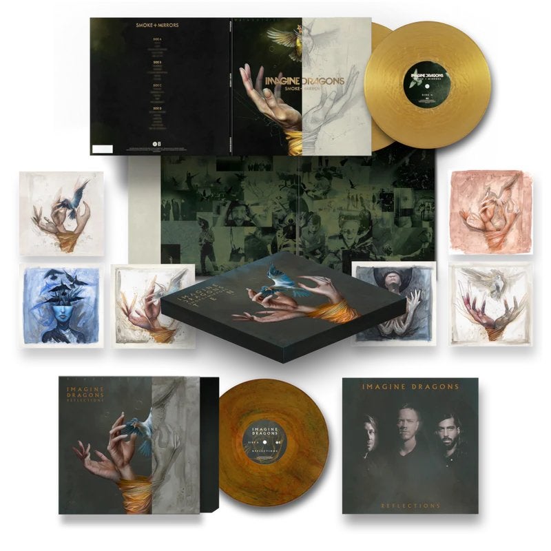 Imagine Dragons Smoke + Mirrors Ten Color Vinyl Box Set, Ophalen of Verzenden, Zo goed als nieuw, 12 inch, Poprock