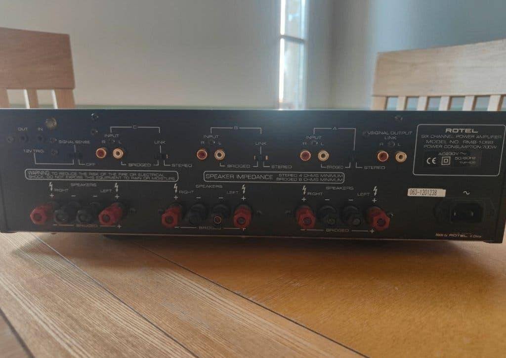 Rotel RMB - 1066, Ophalen, Nieuw, Film- of Tv-bewerking